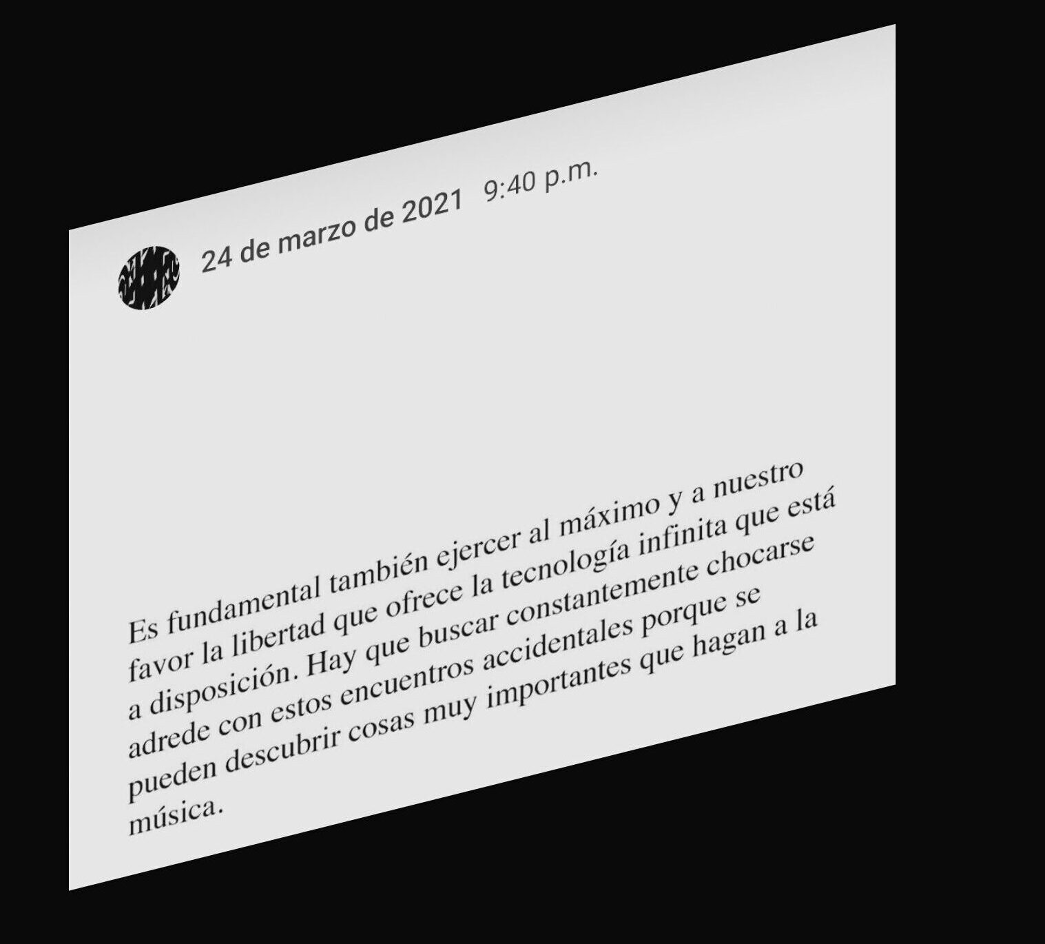 Desglose frase